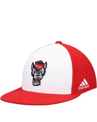 adidas Whitered Nc State Wolfpack On Field Baseball Fitted Hat At Nordstrom