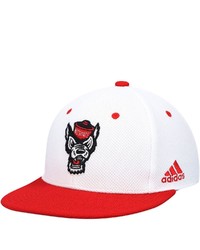 adidas Whitered Nc State Wolfpack On Field Baseball Fitted Hat At Nordstrom