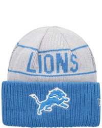 New Era Silverblue Detroit Lions Reversible Cuffed Knit Hat At Nordstrom