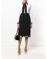 Dolce & Gabbana Contrast Collar Blouse