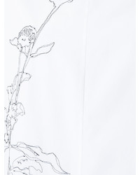 Jil Sander Floral Print Longsleeved Blouse