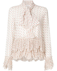 See by Chloe See By Chlo Printed Frill Pussybow Blouse