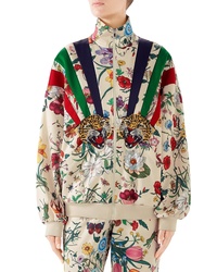Gucci Chateau Marmont Floral Print Track Jacket