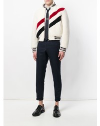 Thom Browne Knitted Stripe Blouson Jacket