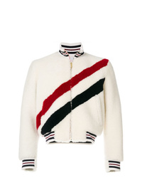 Thom Browne Knitted Stripe Blouson Jacket