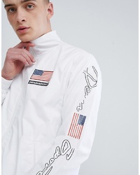 Penn Sport Windbreaker Jacket In White