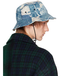 Fdmtl Blue New Era Boro Bucket Hat