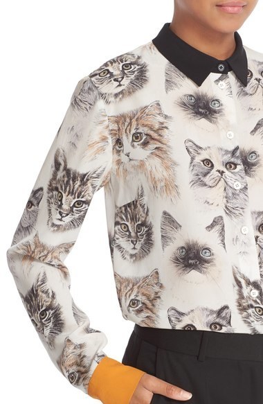 stella mccartney cat shirt