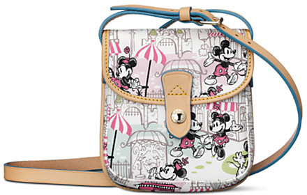 Disney Mickey And Minnie Mouse Downtown Crossbody Bag By Dooney Bourke Pink | Where to buy & how ...