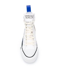 Marcelo Burlon County of Milan High Top Wings Sneakers