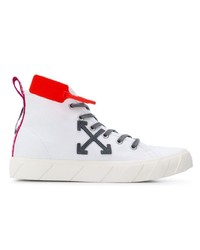 Off-White Mid Top Sneakers