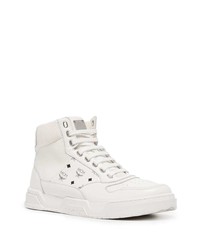 MCM Skyward Leather Sneakers