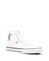 BOSS X Peanuts Snoopy High Top Sneakers