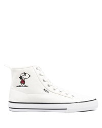 BOSS X Peanuts Snoopy High Top Sneakers