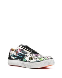 Philipp Plein Flame Low Top Lace Up Trainers