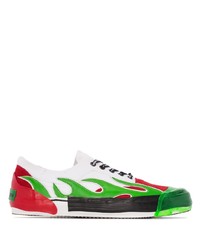 Palm Angels Lame Low Top Sneakers