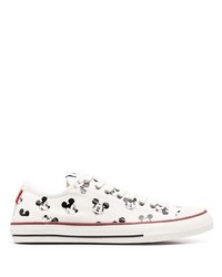 MOA - Master of Arts Moa Master Of Arts Mickey Mouse Print Low Top Sneakers