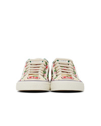 Gucci Off White Gg Apple Tennis 1977 Sneakers