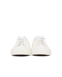 Givenchy Off White Logo Tennis Sneakers