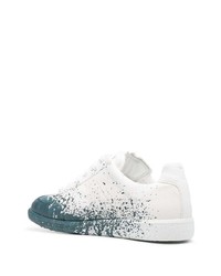 Maison Margiela Paint Splatter Low Top Sneakers
