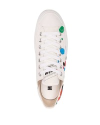 MSGM Paint Splatter Sneakers