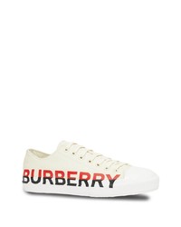 Burberry Tri Tone Logo Print Sneakers