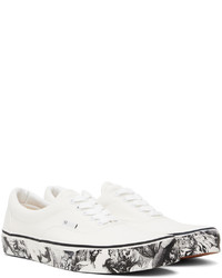 Undercover White Printed Sneakers