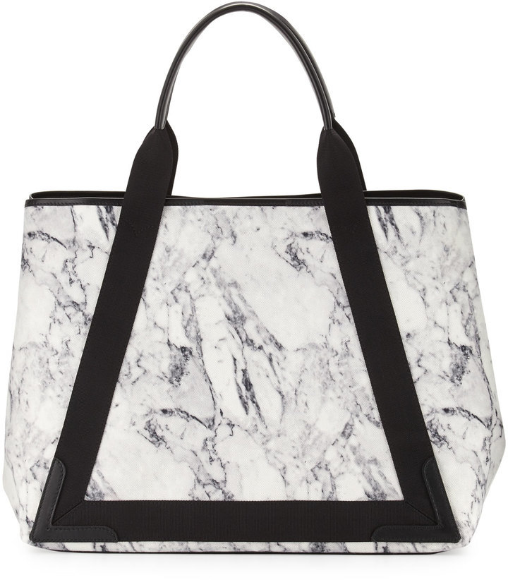 Balenciaga best sale marble tote