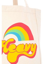 Hysteric Glamour Rainbow Print Shopper Tote