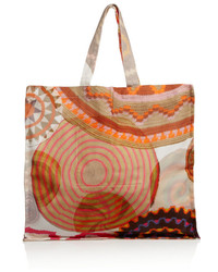 Sophie Anderson Spiro Large Printed Cotton Canvas Tote