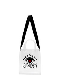 Kenzo White Limited Edition Heart Eye Tote