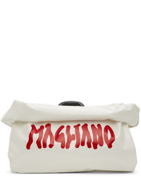 Magliano White Red Emergency Tote