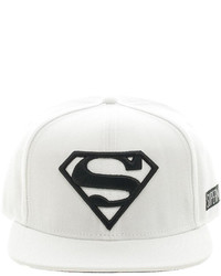 Black White Superman Wool Baseball Cap