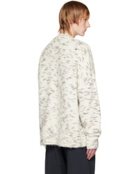 Acne Studios Off White Button Up Cardigan
