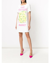 Boutique Moschino Graphic Print T Shirt Dress