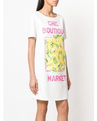Boutique Moschino Graphic Print T Shirt Dress
