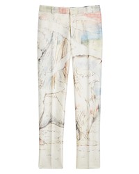 Alexander McQueen William Blake Dante Print Trousers In Mix Colors At Nordstrom
