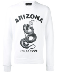 DSQUARED2 Arizona Snake Printed Sweatshirt