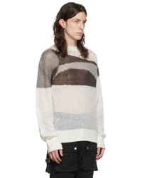 C2h4 Beige Acrylic Sweater