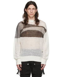 C2h4 Beige Acrylic Sweater
