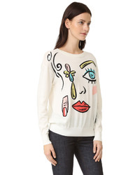 Moschino Boutique Printed Sweater