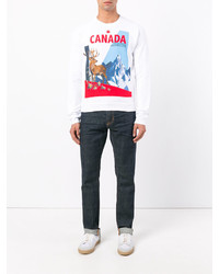 DSQUARED2 Canada Moose Print Sweatshirt