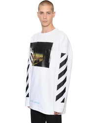 Off-White Chirico Printed Long Sweatshirt