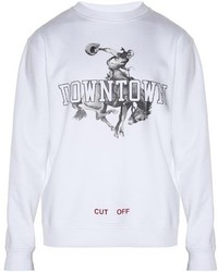 Off-White Downtown Print Sweatshirt