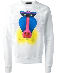 DSquared 2 Baboon Print Sweatshirt