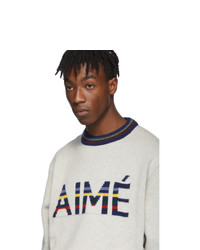Aimé Leon Dore Grey Edition Knit Sweater
