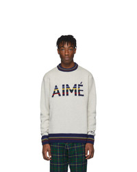 Aimé Leon Dore Grey Edition Knit Sweater