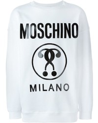 Moschino Double Question Mark Print Sweatshirt