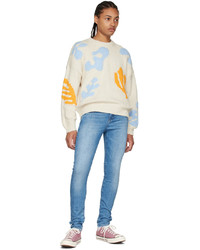 Frame Off White Cotton Sweater