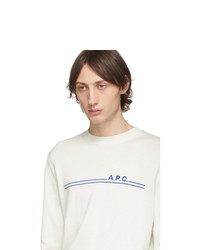 A.P.C. Off White Eponyme Sweater